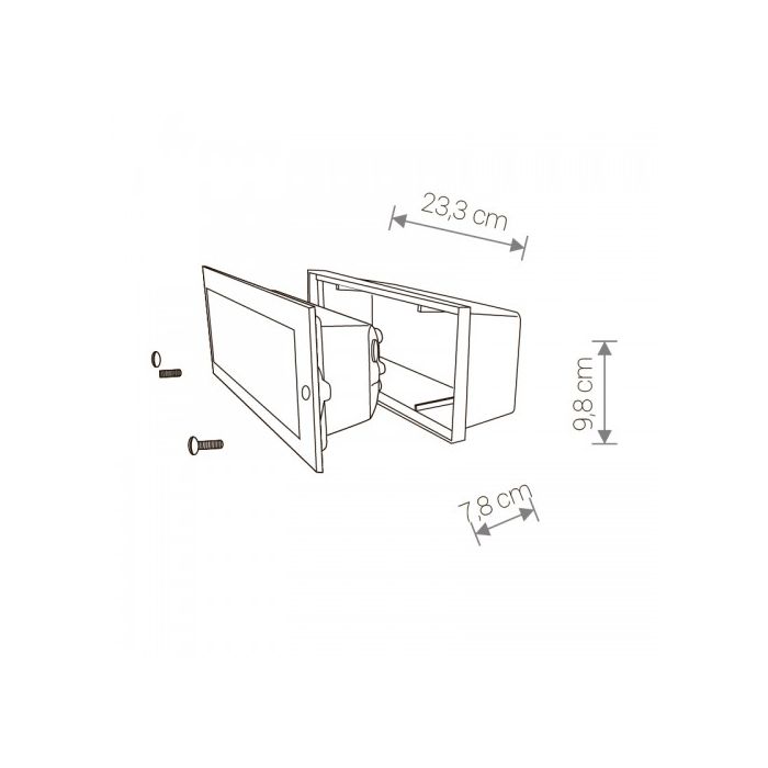 Уличный светильник Nowodvorski 4907 Ina купити
