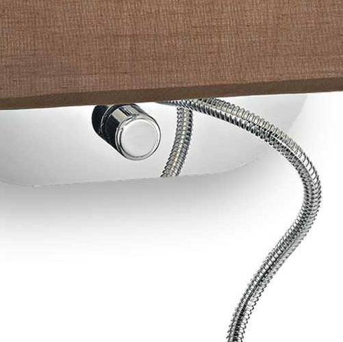 Бра Ideal Lux SHERATON AP2 MARRONE (074917) купити