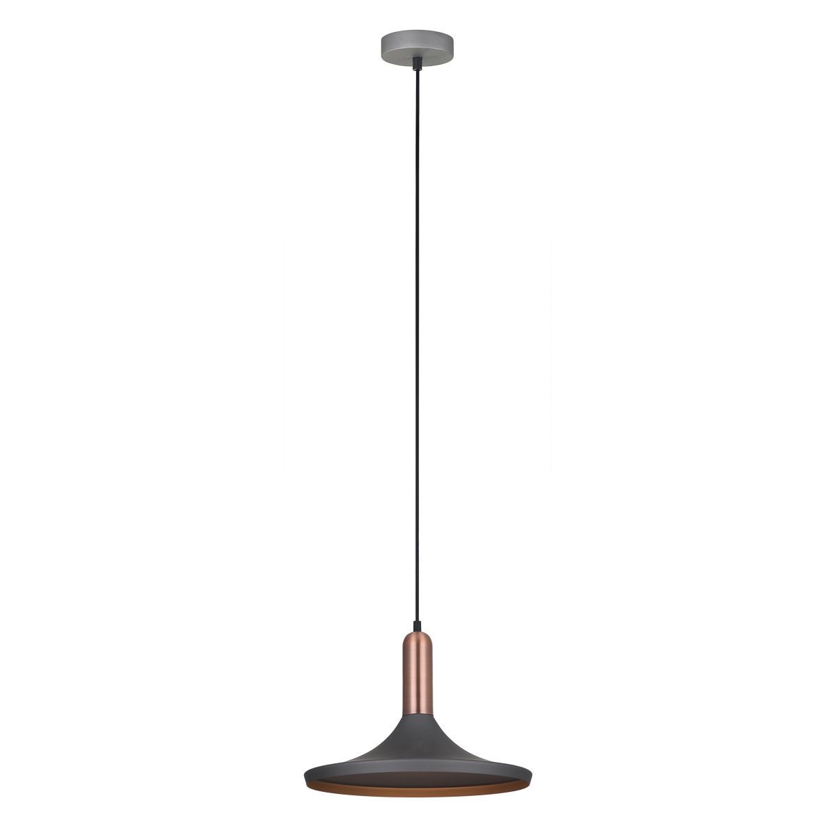 Подвесной светильник ITALUX MDM-3027/1 GR+RC Lusty купити