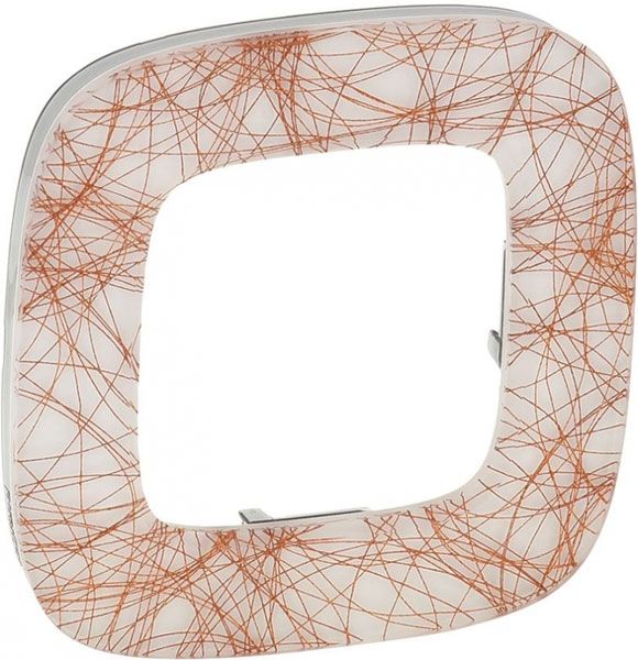 Рамка 1 пост, итальянская фантазия, Valena ALLURE (754491) купити