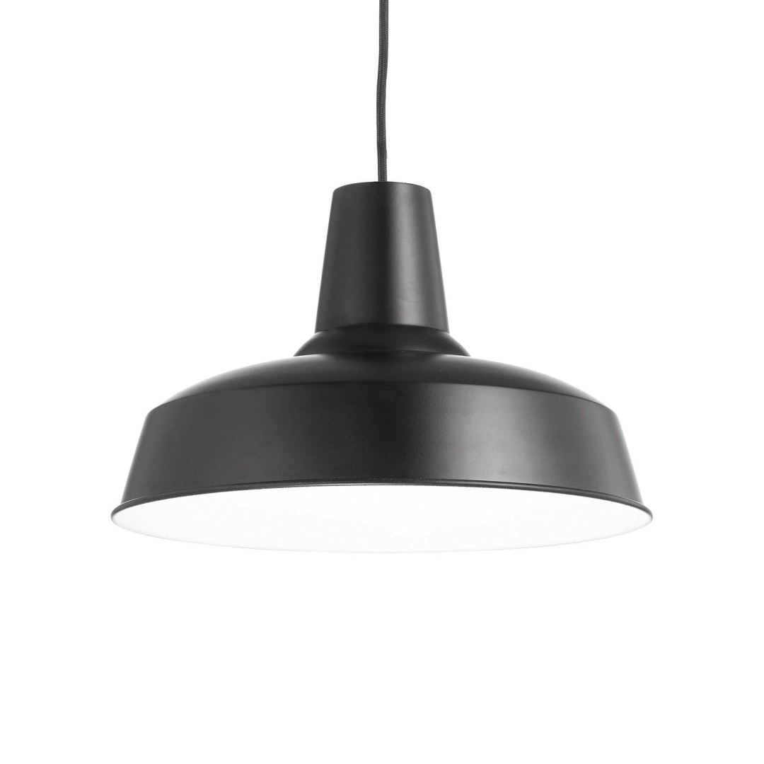 Подвесной светильник Ideal Lux MOBY SP1 NERO купити