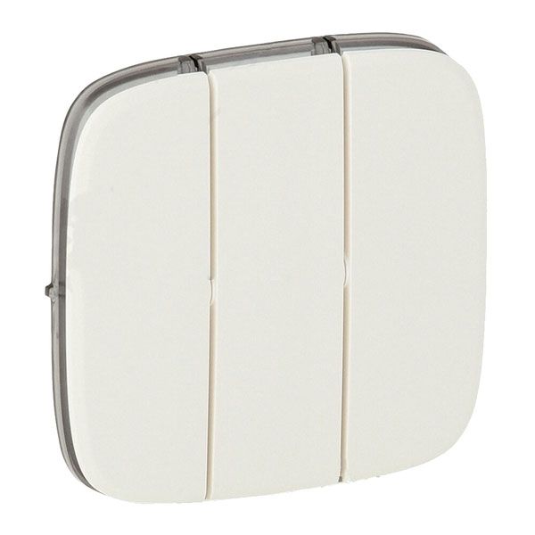 Клавиша выключателя 3-клавишного, жемчуг, Valena ALLURE (755039) купити