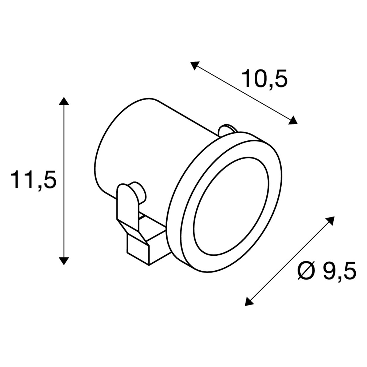 Уличный светильник SLV 1001962 купити