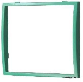 Вставка декоративная, одинарная, зеленая  (MIRA) купити