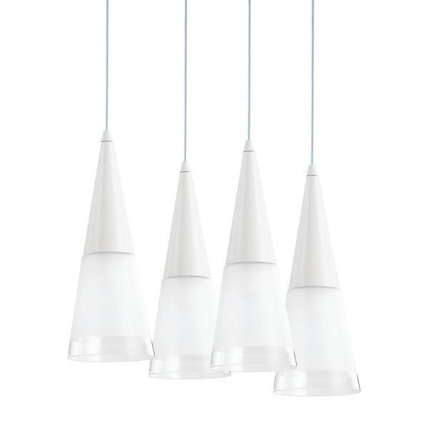 Подвесной светильник Ideal Lux CONO SP4 BIANCO купити