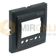 Центральная панель таймера цифрового, одноканального, металлик графитовий купити