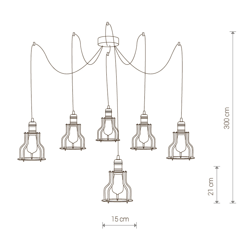Люстра Nowodvorski 9631 Workshop купити