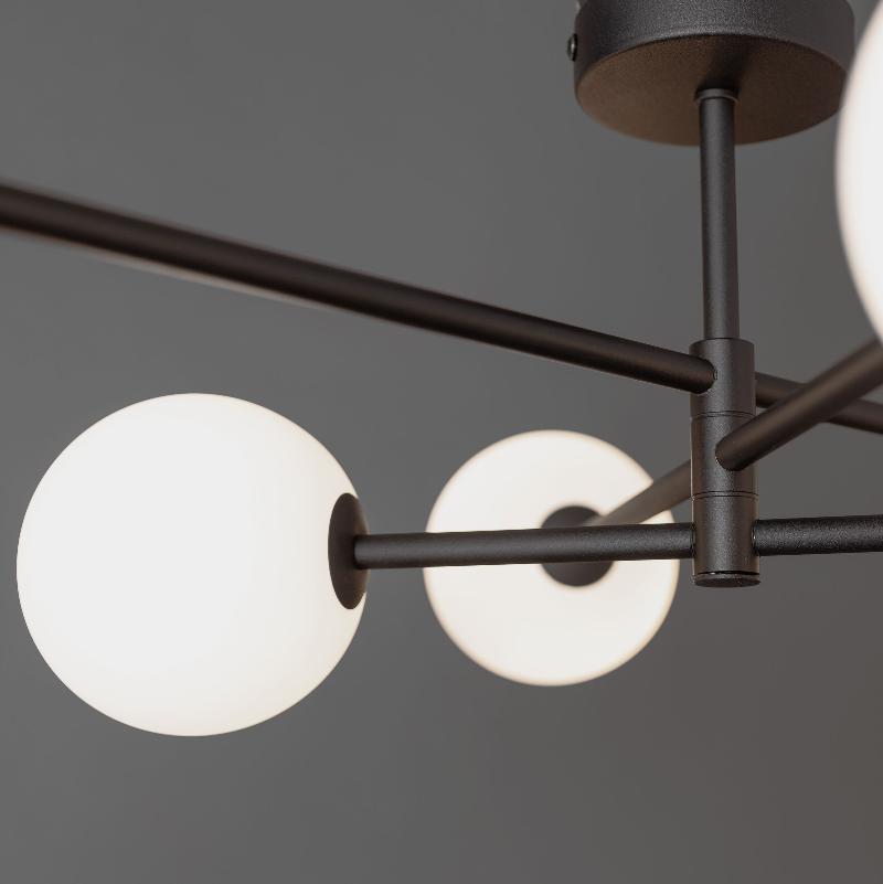 Люстра TK Lighting 4734 SARIUS BLACK купити