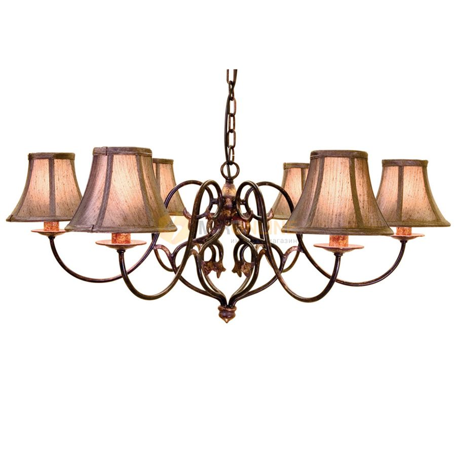 Люстра Elstead CN6 BUR/GOLD CONISTON купити