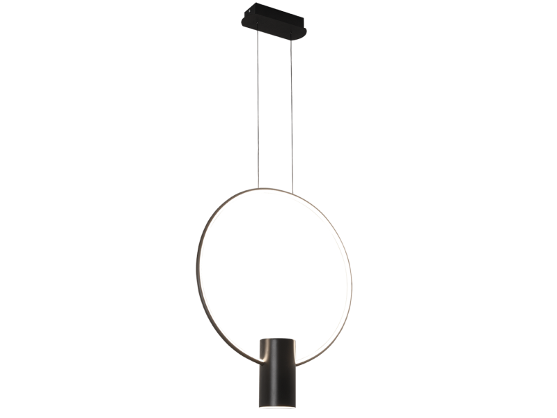 Точковий світильник Ideal Lux 233192 LOOK PL1 H40 NERO купити