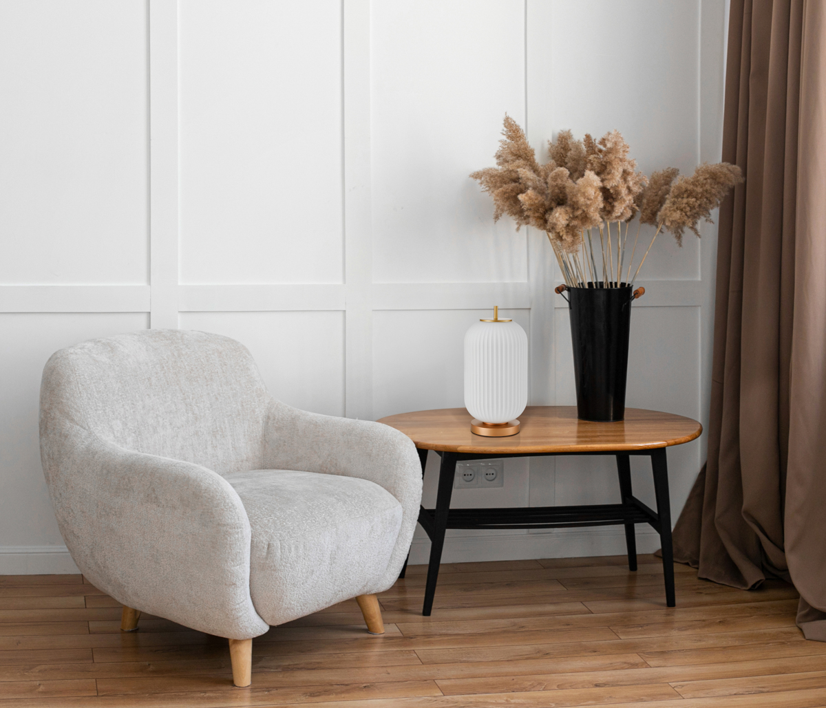 Настільна лампа ITALUX TB-28798-1-GD-WH Olmeto купити