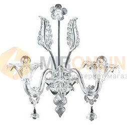 Бра Ideal Lux CA VENDRAMIN AP2 TRASPARENTE купити