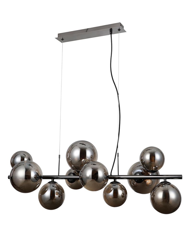 Люстра підвісна ITALUX PND-406007-10A-BCR Canello купити