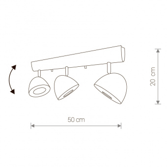 Спот Nowodvorski 8841 Vespa купити