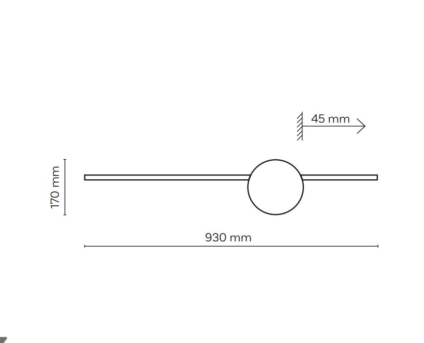 Настінний світильник TK Lighting 1441 Java (57175) купити