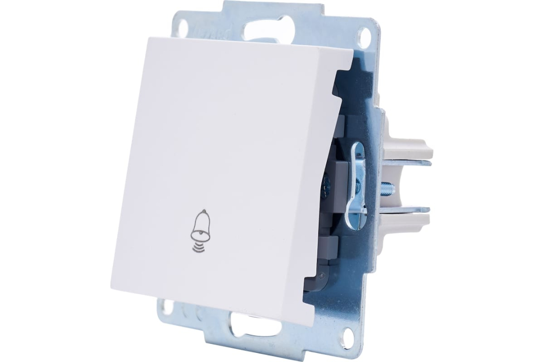 Кнопка звінка Lezard VESNA Білий (742-0288-103) купити