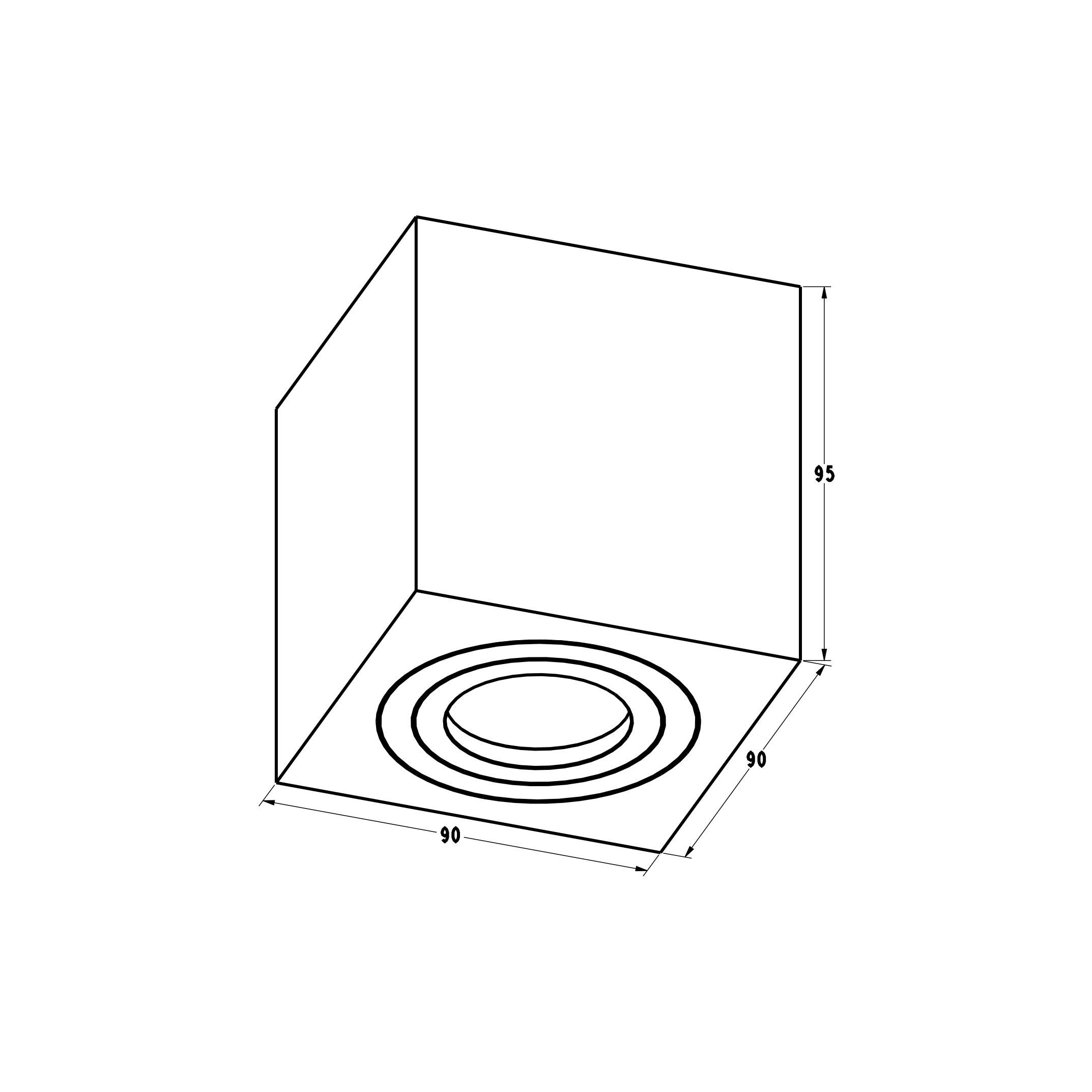 Точковий світильник Zuma Line ACGU10-161 QUARDIP SL купити