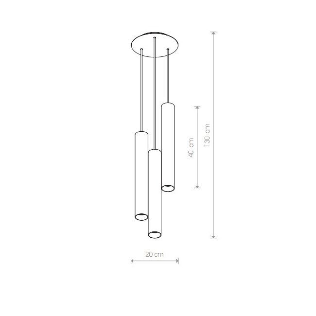Подвесной светильник Nowodvorski 8917 Eye Black купити