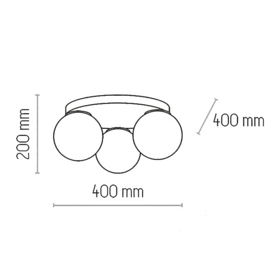 Потолочный светильник TK Lighting 3478 MAXI (49587) купити