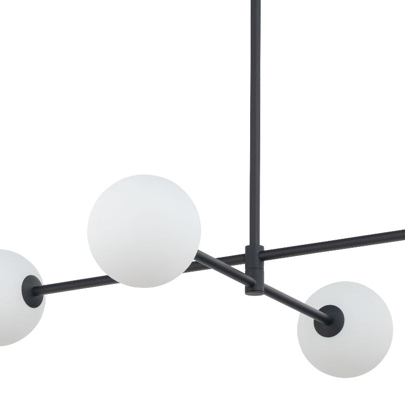 Люстра TK Lighting 4733 SARIUS BLACK купити