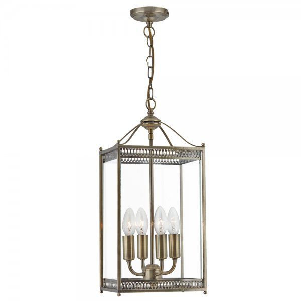 Подвесной светильник Searchlight 1554ab Lanterns купити