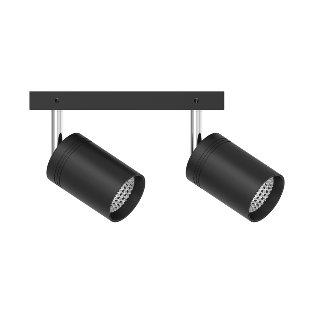 Настенно-потолочный светильник Ultralight TRL111 2*10W черный купити