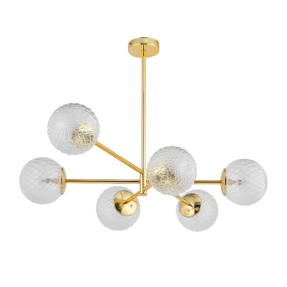 Люстра TK Lighting 4606 CADIX GOLD купити