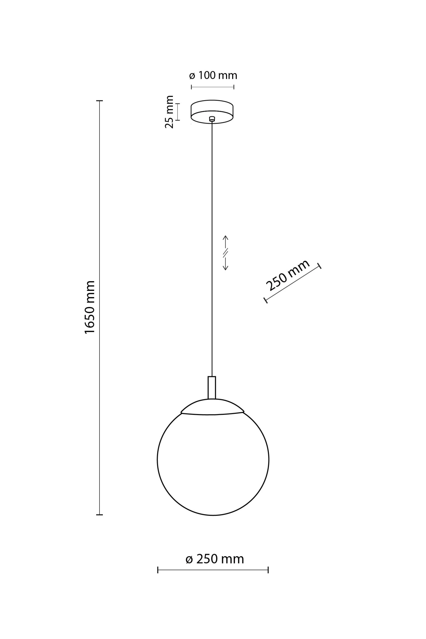 Підвісний світильник TK Lighting 5669 Esme (14055) купити