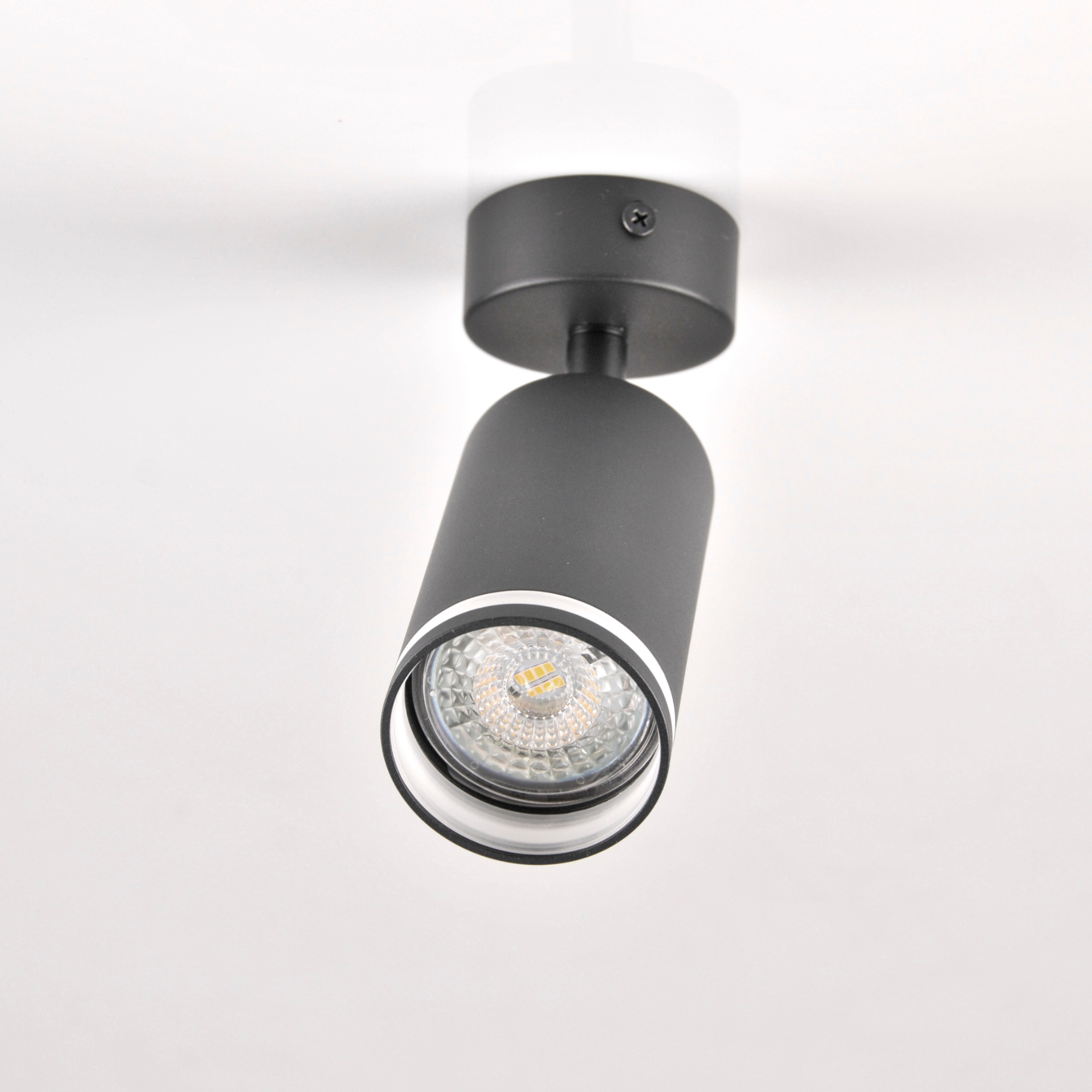 Спот Goldlux 322326 PARIS GU10 1x10W IP20 чорний купити