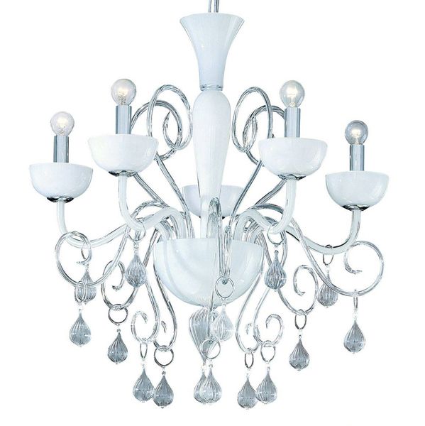 Люстра Ideal Lux LILLY SP5 BIANCO купити
