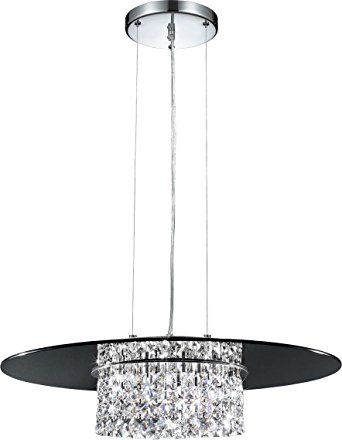 Подвесной светильник Searchlight 4308-16bk Manto купити