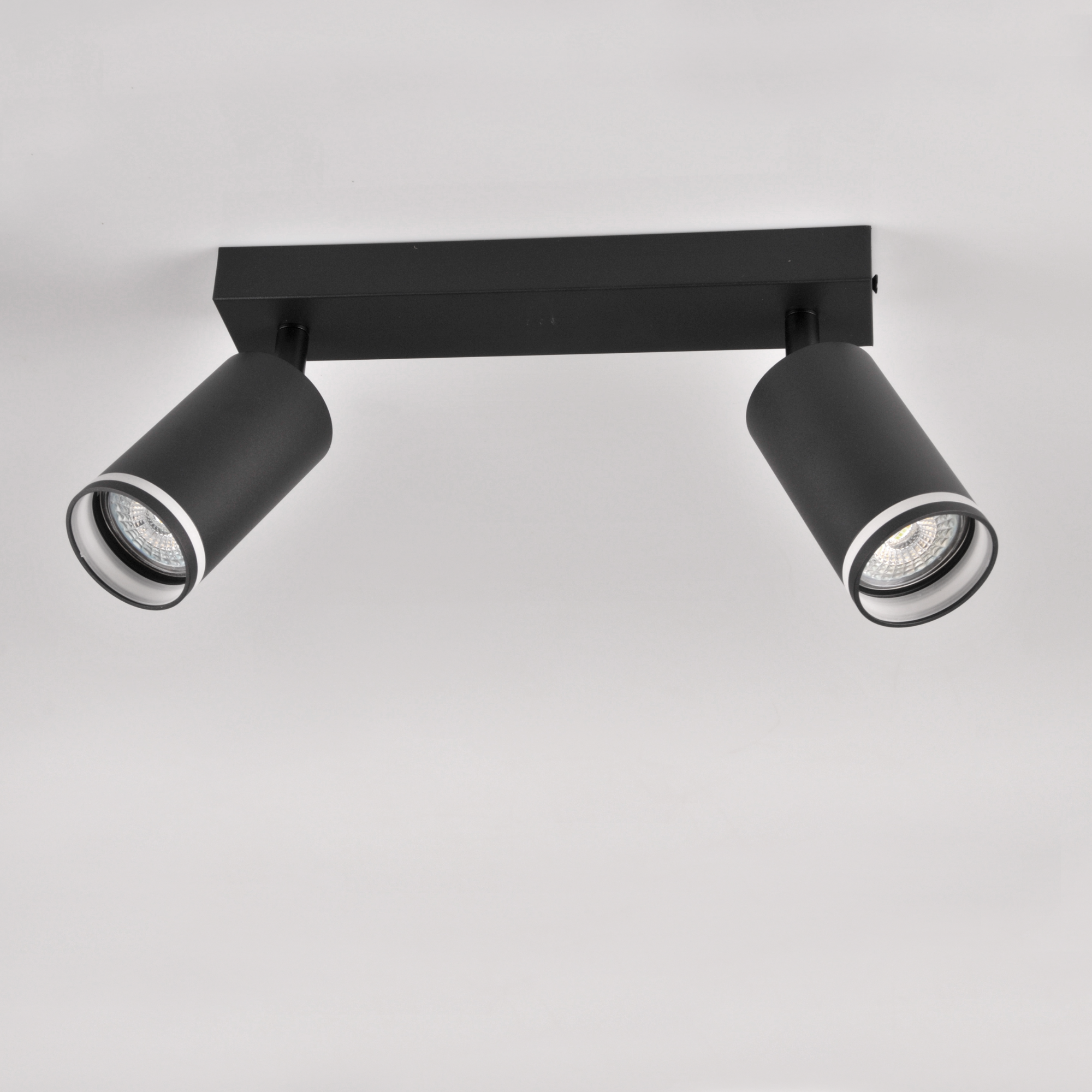 Спот Goldlux 322333 PARIS GU10 2x10W IP20 чорний купити