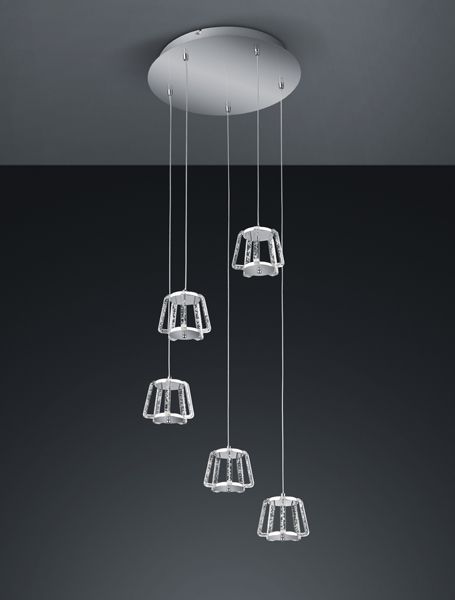 Подвесной светильник TRIO 370810506 QUIRL купити