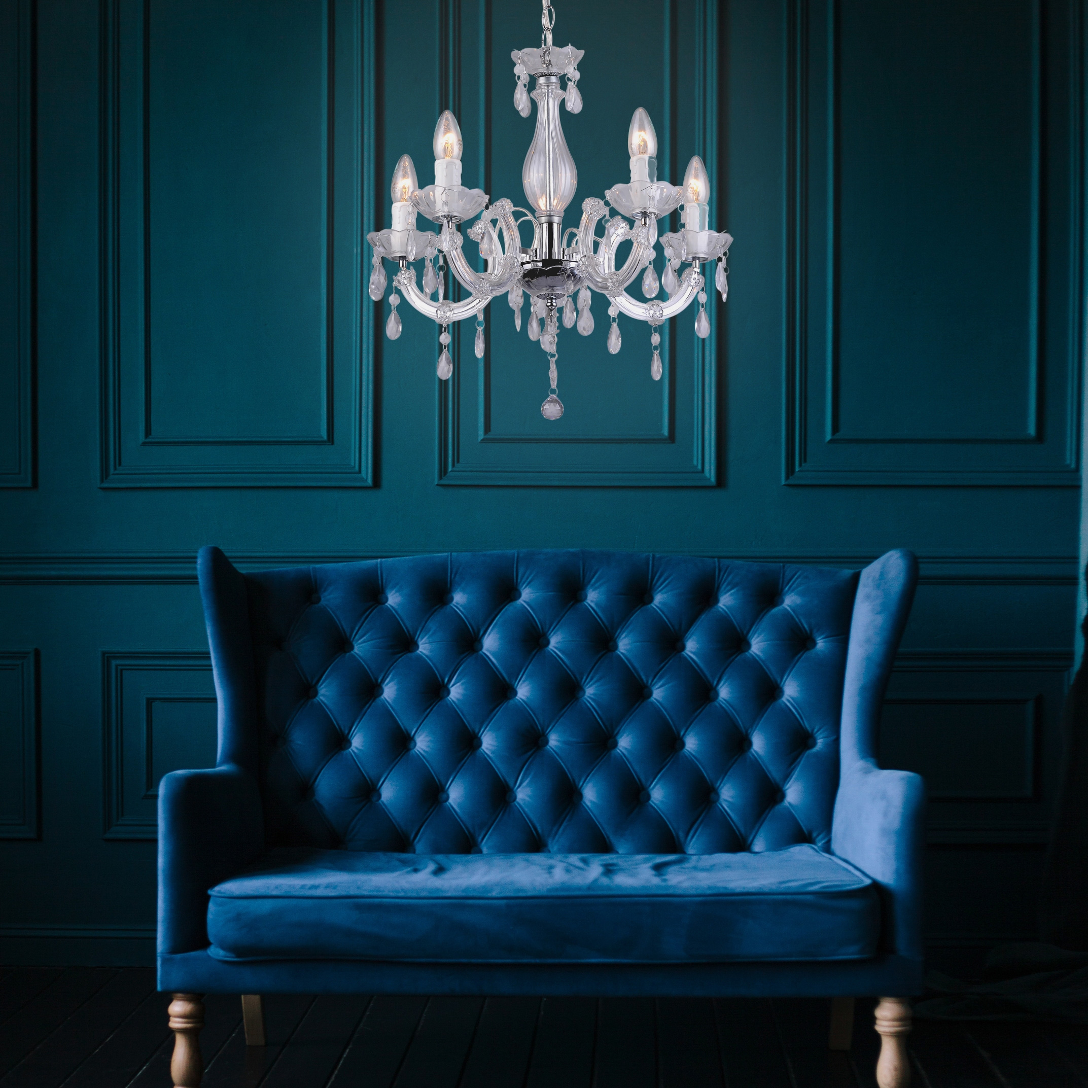 Підвісний світильник Zuma Line RLD94016-5A MAGNOLIA купити