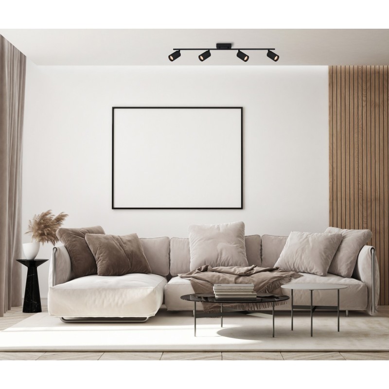 Спот ITALUX SPL-46829-4-BK Tris купити