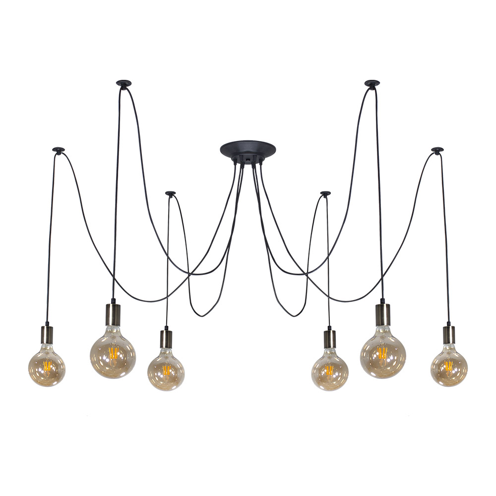 Люстра-павук LS 2141-6-1 (61104) купити