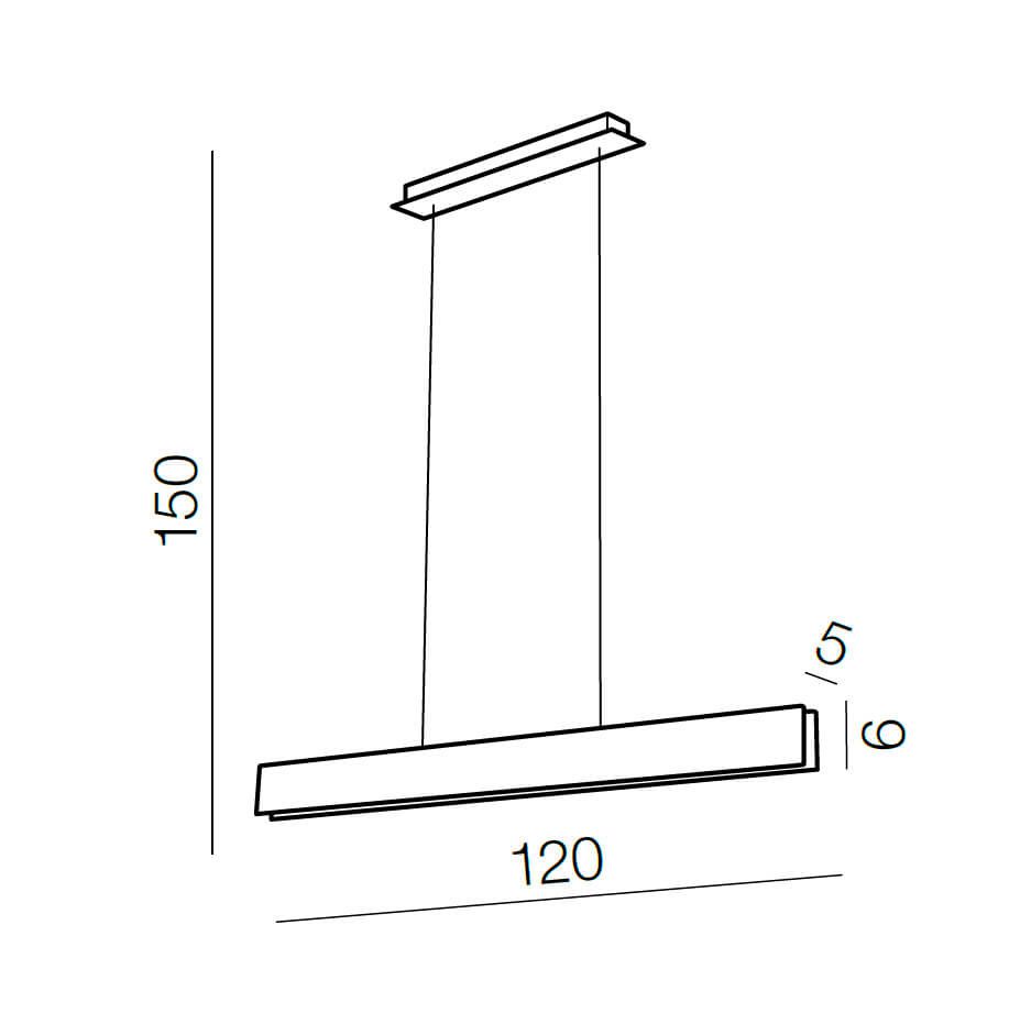 Подвесной светильник Azzardo AZ2700 Laria купити