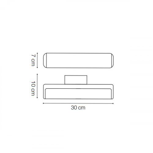 Уличный настенный светильник Ideal Lux AP1 ETERE (172408) купити