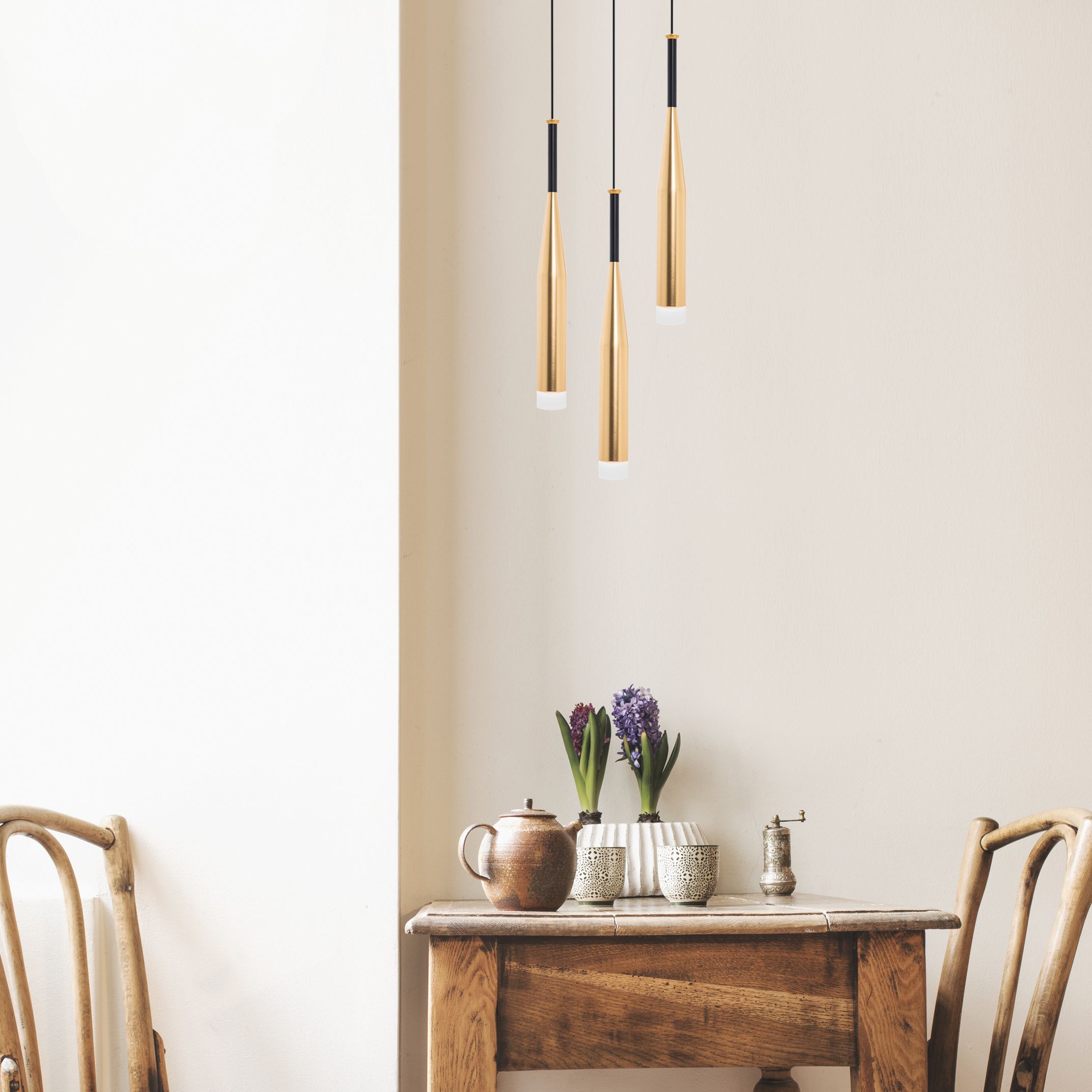 Подвесной светильник Zuma Line MD1998A-3GL CONTE купити