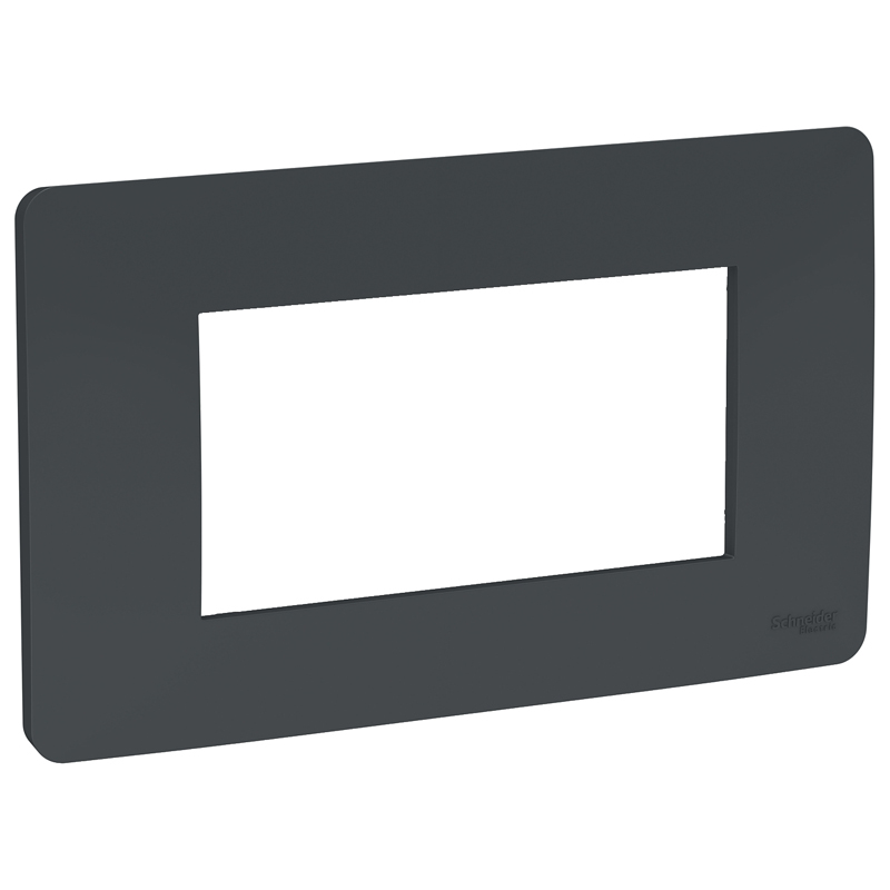 Рамка 4-модульная, UNICA MODULAR, NU210454, антрацит купити