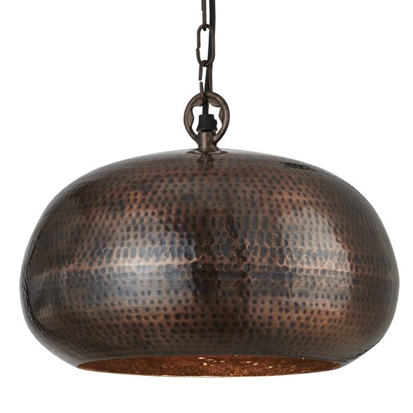 Подвесной светильник Searchlight 2094-32BZ HAMMERED PENDANTS купити