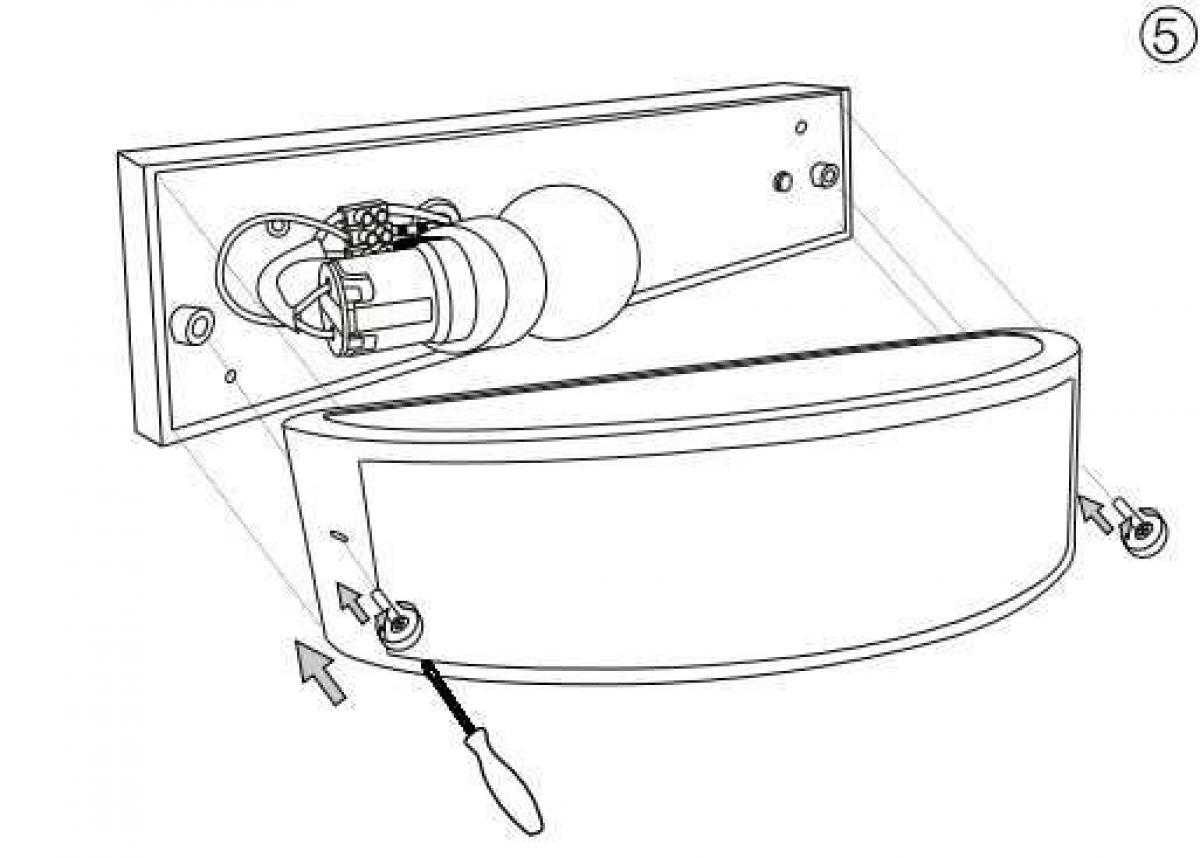 Настінний світильники Ideal Lux 213217 REX 1 AP1 Coffee (23073) купити