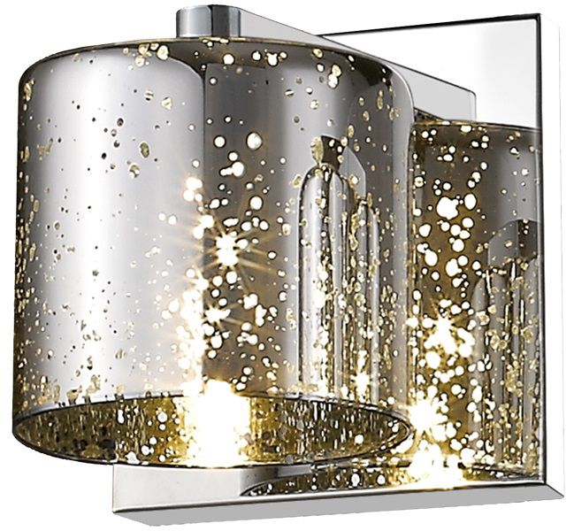 Бра Zuma Line W0369-01A-B5GR SILVER WITH DOTS PIOLI купити