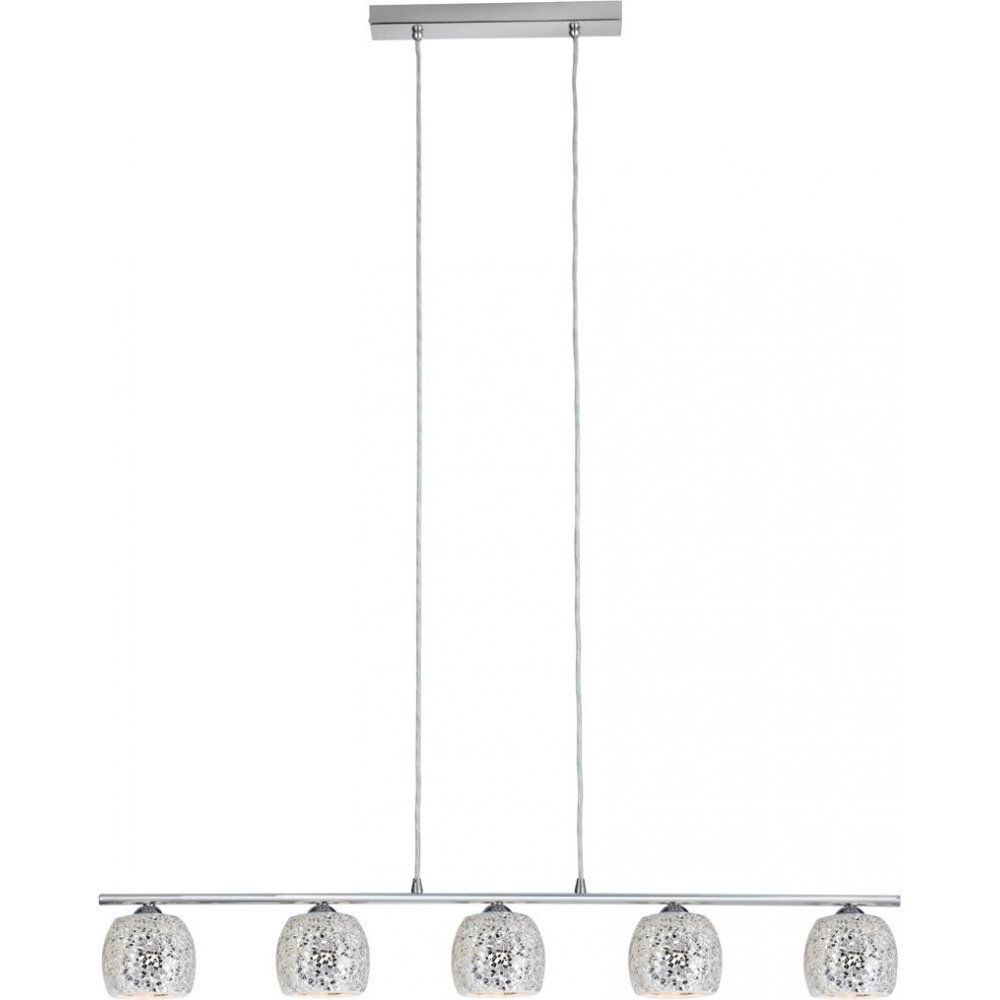 Подвесной светильник Searchlight 8205-5cc Crackle купити