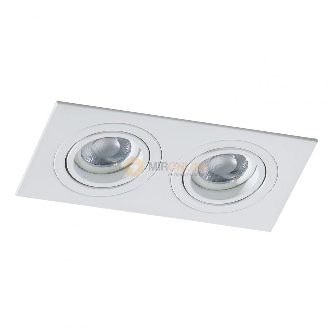 Точковий світильник Azzardo Caro 2 Square SN-6812S-WH (AZ2436) купити