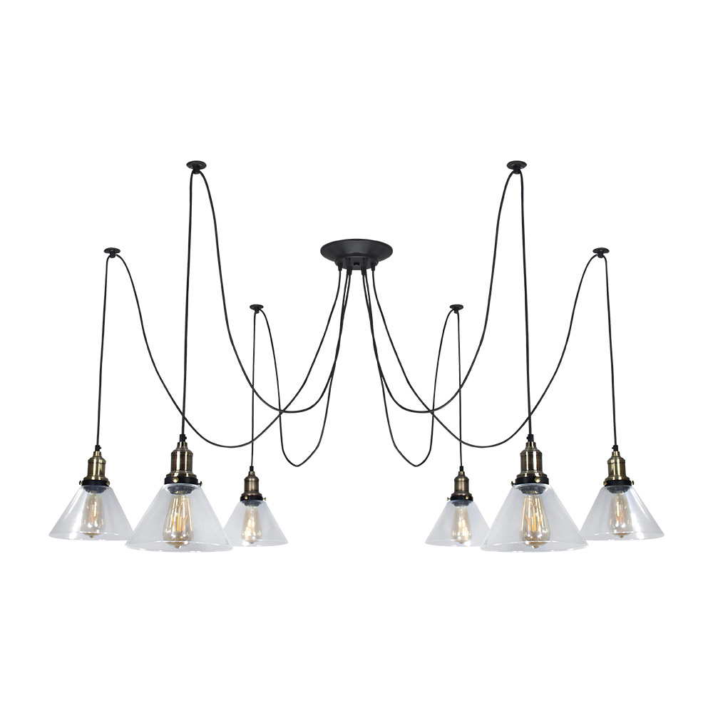 Люстра-павук LS 2133-6C (61102) купити