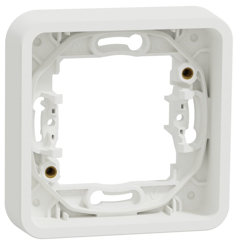 Рамка 1-на IP55, Mureva Styl (білий) MUR39107 купити