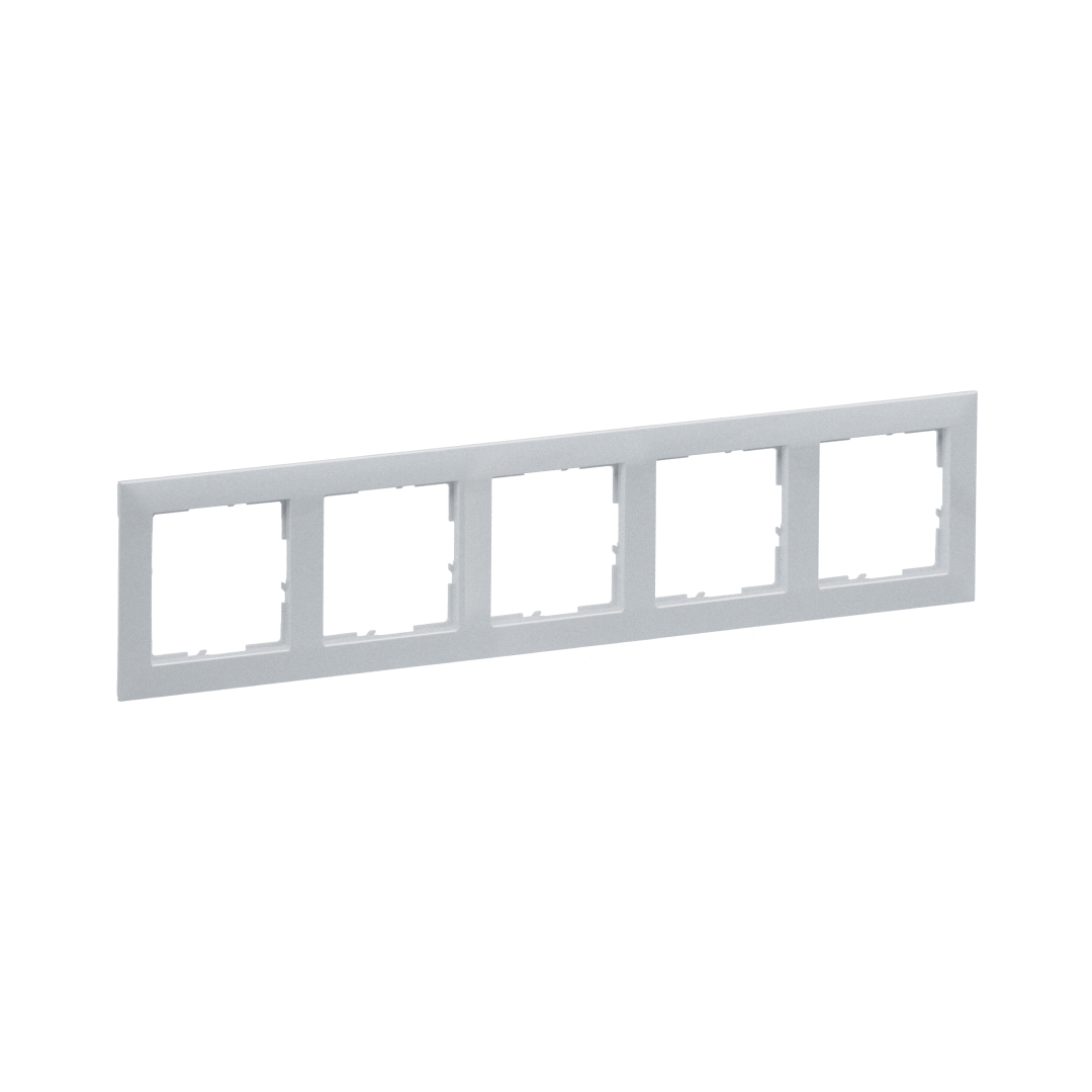 Рамка 5-а Legrand SUNO 721515 алюміній купити
