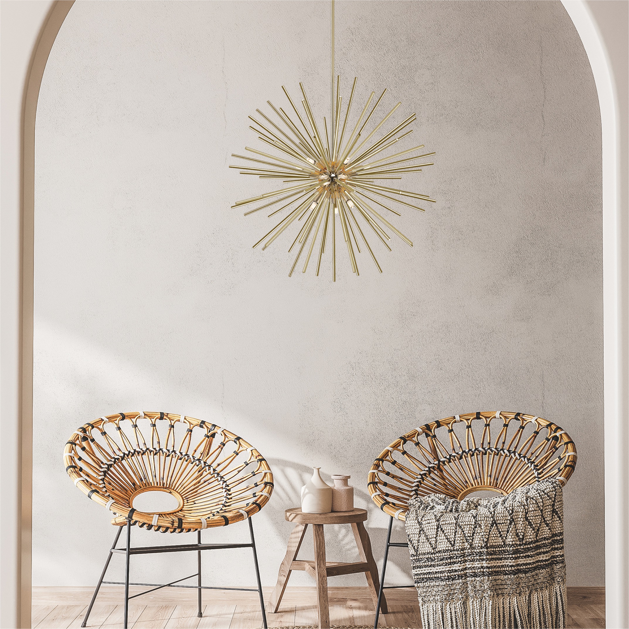 Люстра Zuma Line P0491-09C-F7DY URCHIN (33767) купити