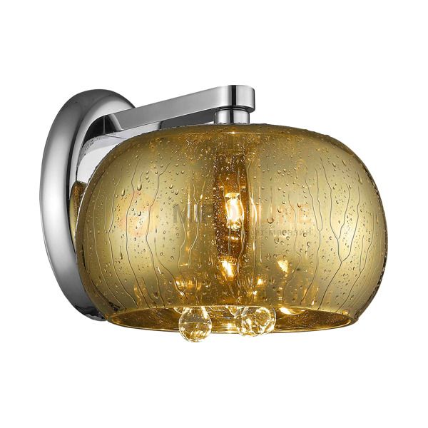 Бра Zuma Line W0076-01D-F4L9 GOLD RAIN купити